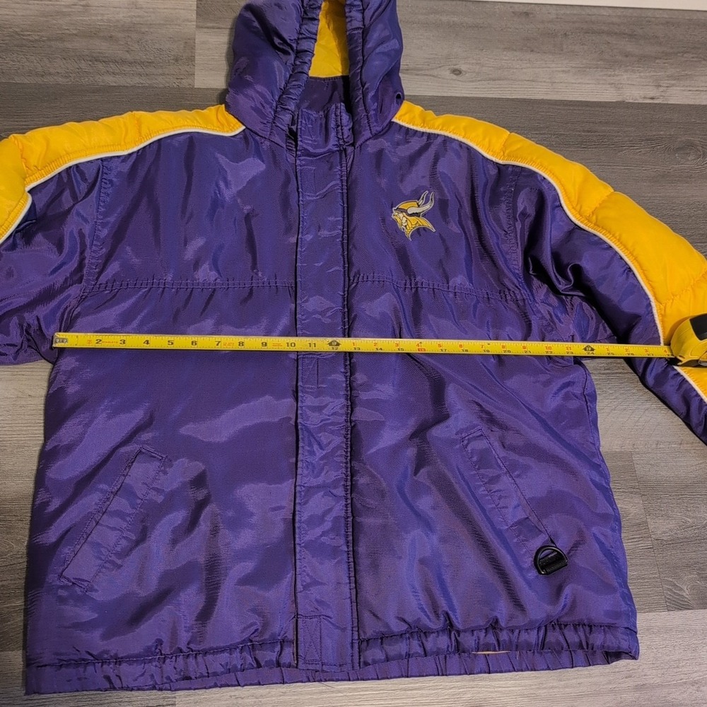 Minnesota‎ Vikings NFL Vintage Starter Jacket Full Zip Winter Coat Size XL Rare - Picture 16 of 16